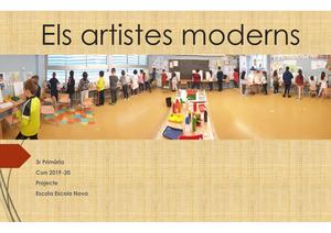 Els Artistes Moderns De 3r