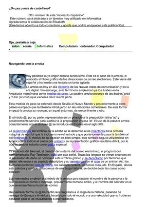 30. Un Poco De Castellano 2011