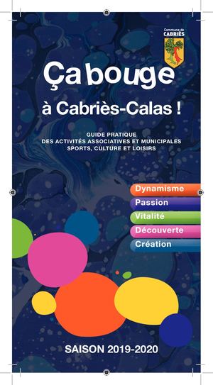 Guide des associations 2019-2020