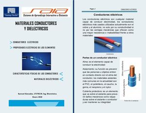 Revista Materiales Conductores Y Dielectricos Samuel Gonzalez 27378330