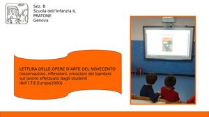 Lettura di opere d'arte del Novecento