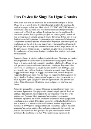 Coloriage singe à imprimer