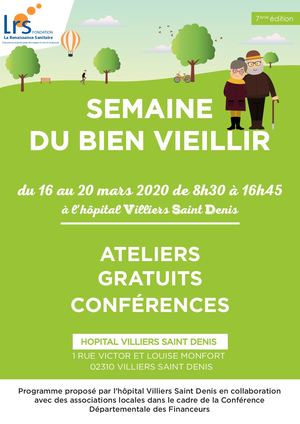 Programme Semaine Du Bien Vieillir Mars 2020