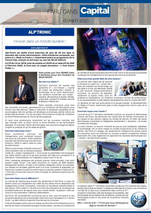 Alp'Tronic, une réussite à la française