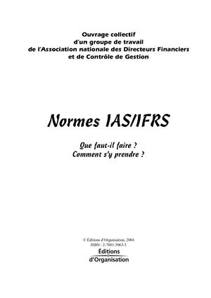 Chapitre 6 - Immobilisations corporelles - Normes IAS 16