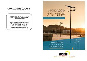 SUNTEG Solar Technology -  Eclairage Solaire