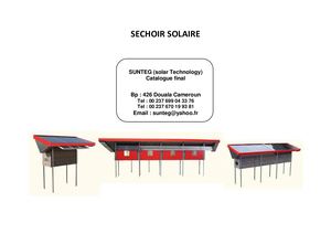 SUNTEG Solar Technology - Séchoir Solaire
