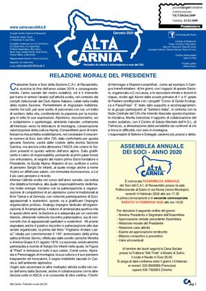 Cai Alta Carnia 2020