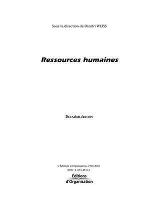 Chapitre 1 - La gestion des ressources humaines : histoire et perspectives, de l'ère industrielle à l'ère de la mondialisation