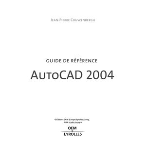 Chapitre 3 - Dessiner en 2D avec Autocad