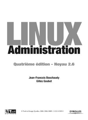 Chapitre 04 - Gestion de l'espace disque