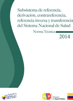 Norma Tcnica Subsistema De Referencia Y Contrareferencia