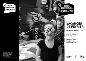 Centre socioculturel Henri Matisse - Vacances de février