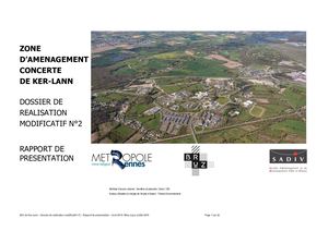 Zac Ker Lann Dr Mod 2 -Rapport Présentation