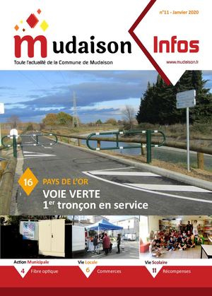 Mudaison Magazine N°11 Janvier 2020 Web