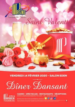 St Valentin 2020- PASINO DE LA GRANDE MOTTE