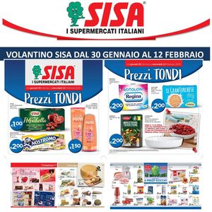 Volantino SISA Marsala dal 30 Gennaio al 12 Febbraio
