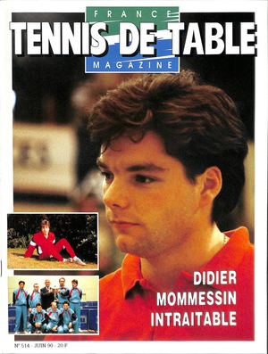 1990 06 514 FRANCE TENNIS DE TABLE MAGAZINE