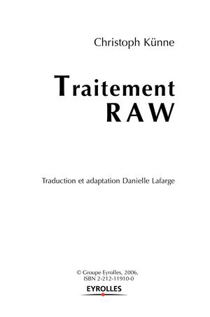 Le plug-in Camera Raw (pages 37 à 41)