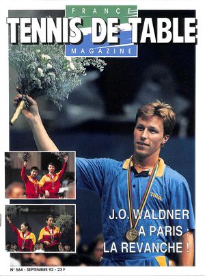1992 09 564 FRANCE TENNIS DE TABLE MAGAZINE