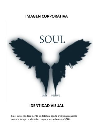 IMAGEN CORPORATIVA E IDENTIDAD VISUAL SOUL