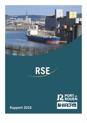 Port De Rouen Rapport Rse 2018