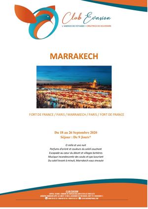 Programme Marrakech