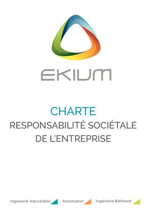 Charte Rse Ekium