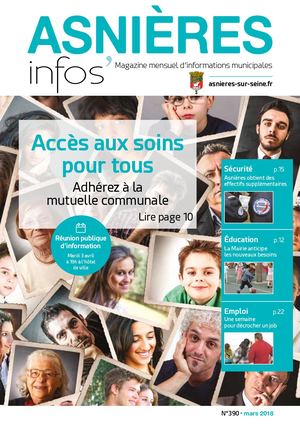 Asnières Infos n°390 Mars 2018
