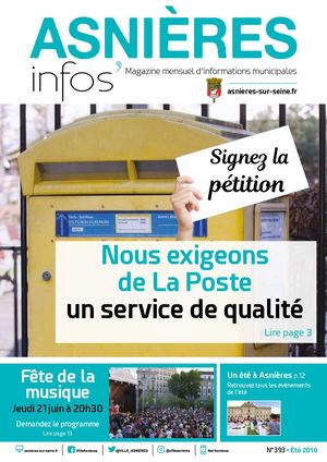 Asnières Infos n°393 été 2018