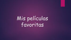 Mis Programas Favoritos