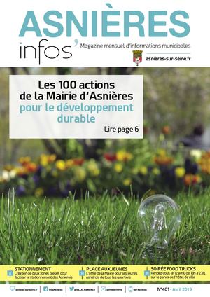 Asnières Infos n°401 Avril 2019