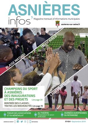 Asnières Infos n°404 Septembre 2019