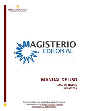 Manual De Uso Magisterio
