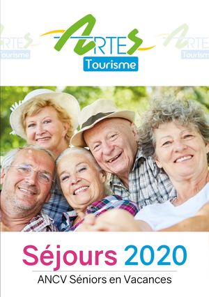 Brochure ARTES Tourisme - ANCV Séniors en Vacances 2020