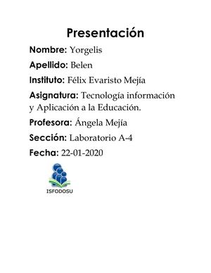Yorgelis Belen