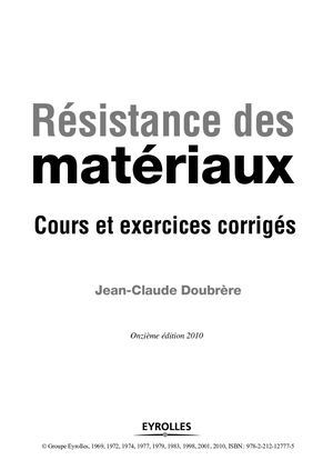Table des matières