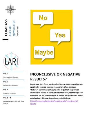 LARI Newsletter Feb 2020