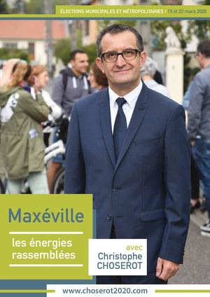 Elections municipales 2020 : programme électoral