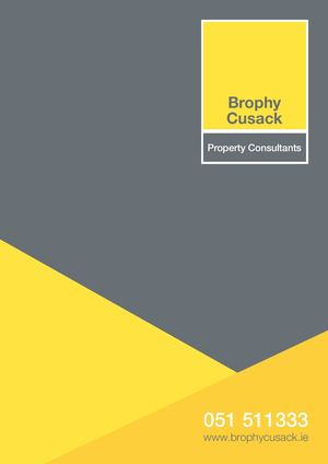 Brophy Cusack Brochure