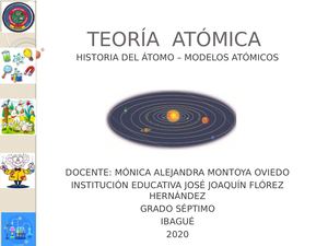 Teoría Atómica 7mo