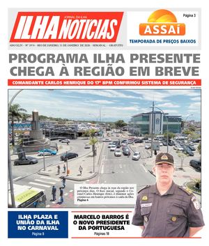 Jornal Ilha Notícias - Edição 1974 - 31/1/2020