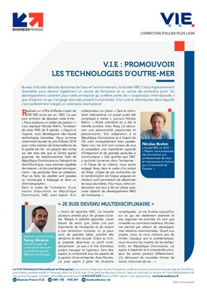 Publi Communiqué V I E Nbc 2019