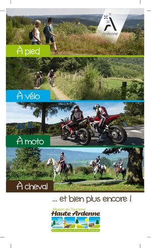 A Pied Velo Moto Cheval en Haute Ardenne 2020 Fr
