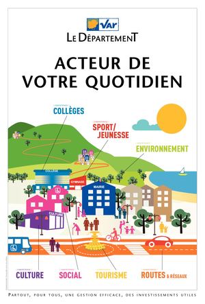 Le Var, acteur de votre quotidien