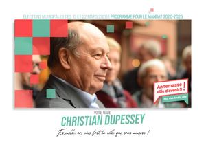 Programme 2020-2026 Christian Dupessey - Annemasse