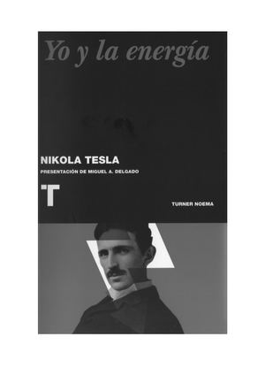 Yo y la Energía. Nikola Tesla