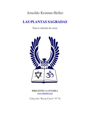Las Plantas Sagradas Krumm Heller