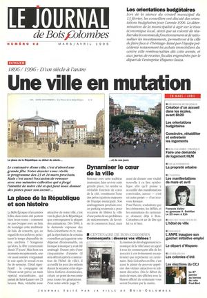 Le journal de Bois-Colombes JBC n°2 - Mars/Avril 1996