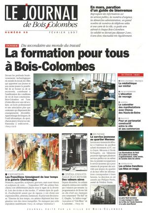 Le journal de Bois-Colombes JBC n°9 - Février 1997